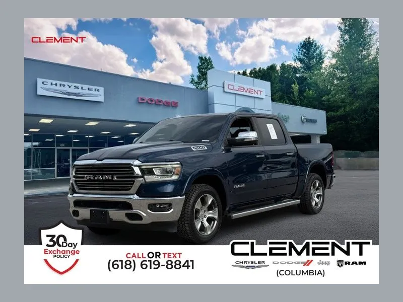 Blue 2021 Ram 1500 Laramie for sale in Columbia, IL