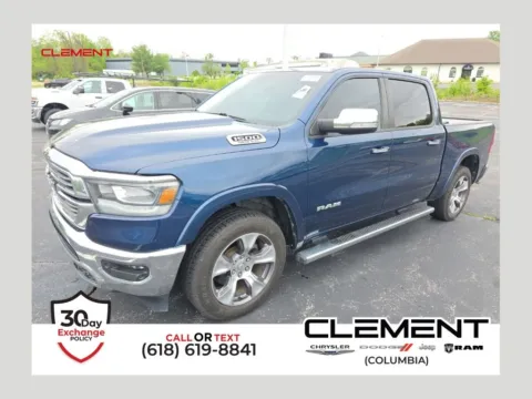 Blue 2021 Ram 1500 Laramie for sale in Columbia, IL