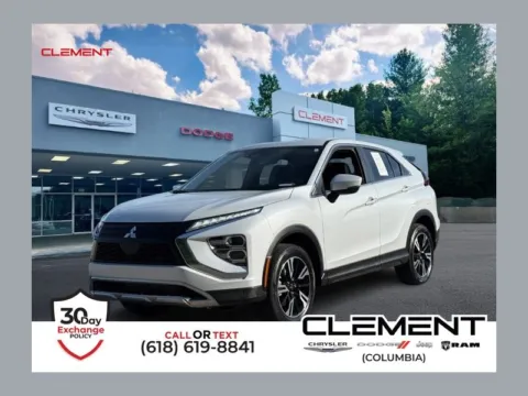 White 2025 Mitsubishi Eclipse Cross Black Edition for sale in Columbia, IL