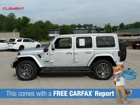 Photos of 2022 Jeep Wrangler Unlimited Sahara High Altitude 4xe for sale in Columbia, IL at Clement Chrysler Dodge Jeep Ram Columbia