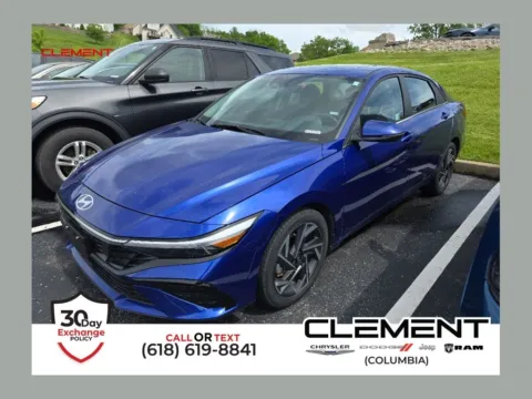 Blue 2025 Hyundai Elantra Limited for sale in Columbia, IL