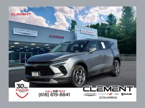 Gray 2025 Chevrolet Blazer LT for sale in Columbia, IL