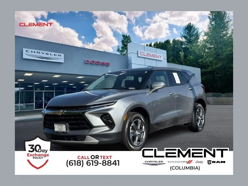 Gray 2025 Chevrolet Blazer LT for sale in Columbia, IL