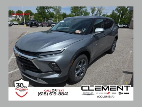 Gray 2025 Chevrolet Blazer LT for sale in Columbia, IL