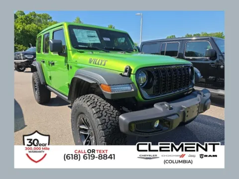 Green 2026 Jeep Wrangler Willys for sale in Columbia, IL