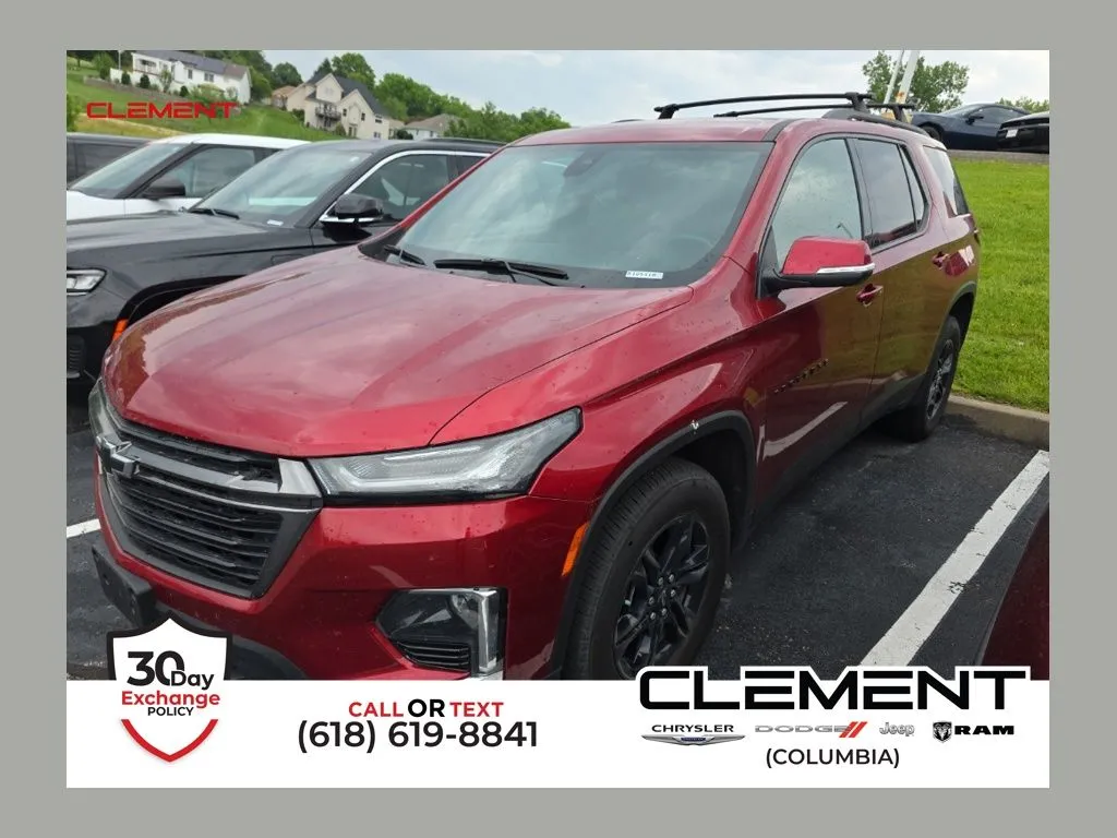 Red 2023 Chevrolet Traverse LT Leather for sale in Columbia, IL