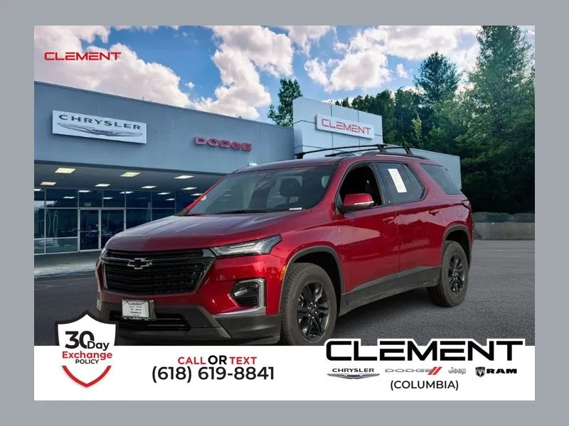 Red 2023 Chevrolet Traverse LT Leather for sale in Columbia, IL