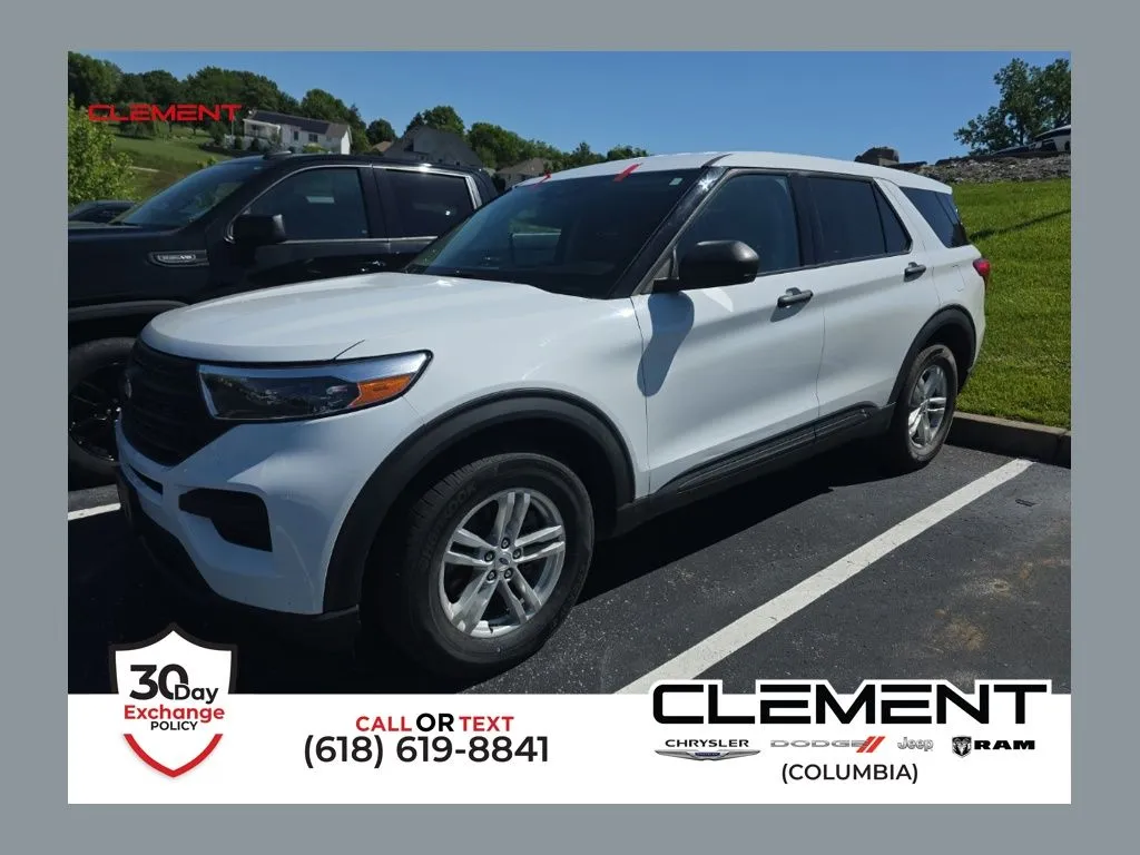 White 2023 Ford Explorer for sale in Columbia, IL