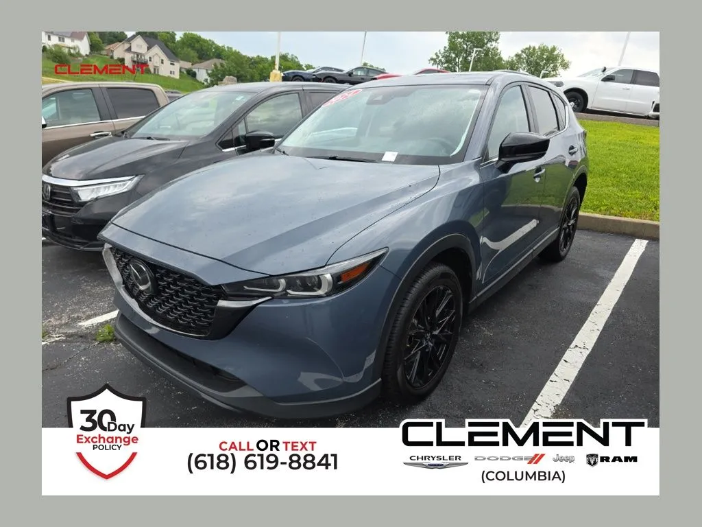 Gray 2024 Mazda CX-5 2.5 S Carbon Edition for sale in Columbia, IL