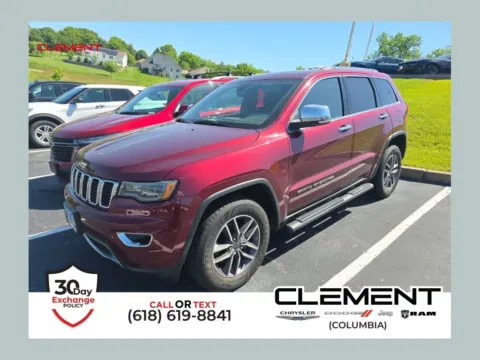 Red 2020 Jeep Grand Cherokee Limited for sale in Columbia, IL