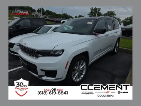 Silver 2021 Jeep Grand Cherokee L Summit for sale in Columbia, IL