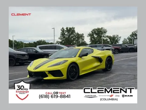 Yellow 2024 Chevrolet Corvette Stingray for sale in Columbia, IL