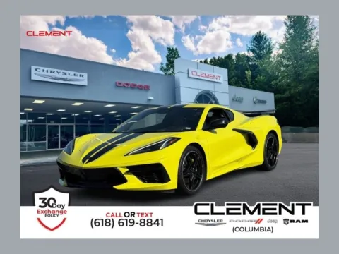 Yellow 2024 Chevrolet Corvette Stingray for sale in Columbia, IL