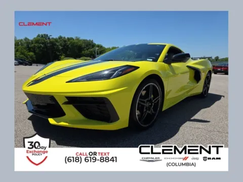 Yellow 2024 Chevrolet Corvette Stingray for sale in Columbia, IL