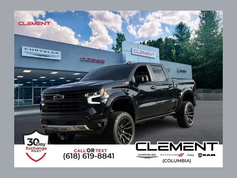 Black 2023 Chevrolet Silverado 1500 RST for sale in Columbia, IL
