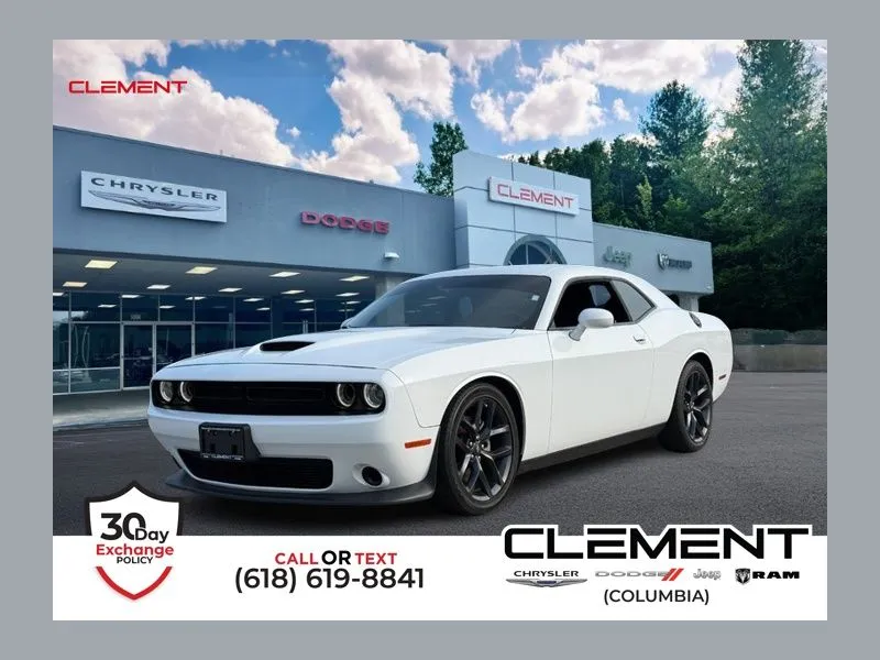White 2023 Dodge Challenger GT for sale in Columbia, IL