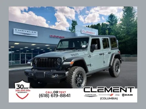 Blue 2026 Jeep Wrangler Willys for sale in Columbia, IL