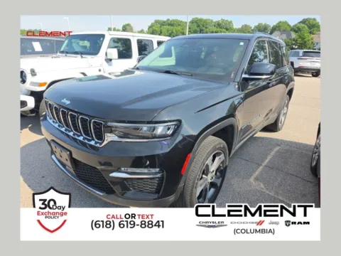 Black 2022 Jeep Grand Cherokee 4xe for sale in Columbia, IL