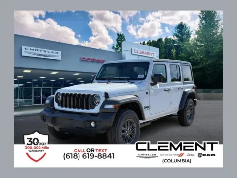 White 2026 Jeep Wrangler Sport S for sale in Columbia, IL