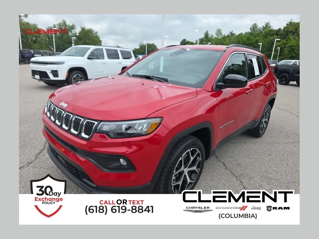 Red 2024 Jeep Compass Latitude for sale in Columbia, IL
