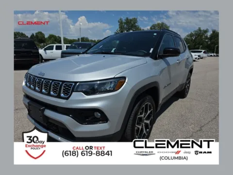 Silver 2025 Jeep Compass Limited for sale in Columbia, IL