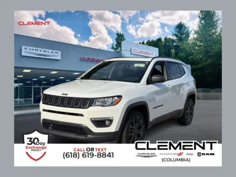 White 2021 Jeep Compass 80th Special Edition for sale in Columbia, IL