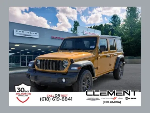 Gold 2026 Jeep Wrangler Sport S for sale in Columbia, IL