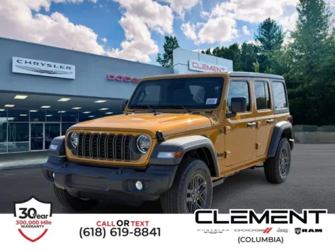 Gold 2026 Jeep Wrangler Sport S for sale in Columbia, IL