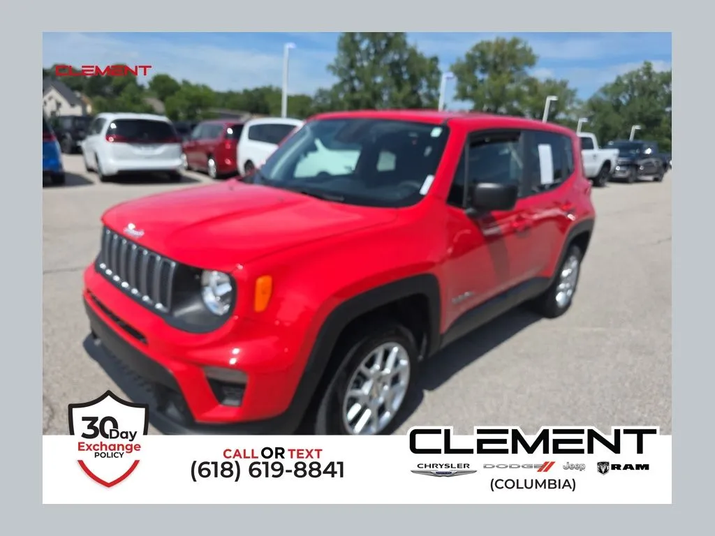 Red 2023 Jeep Renegade Latitude for sale in Columbia, IL