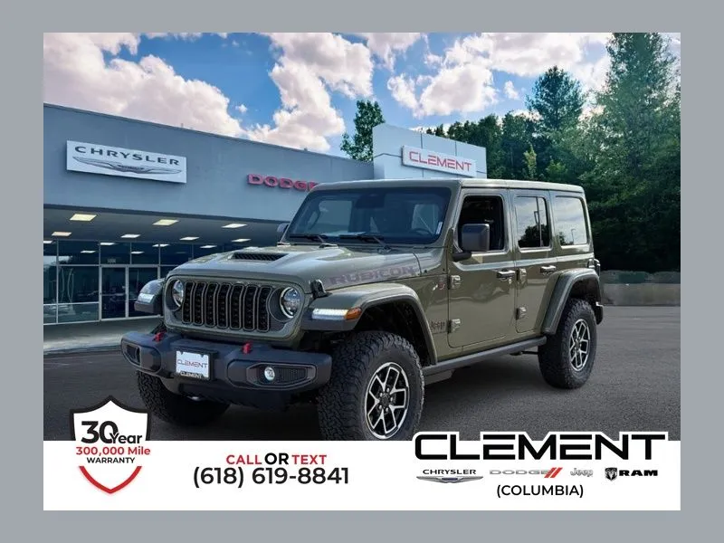 Green 2026 Jeep Wrangler Rubicon for sale in Columbia, IL