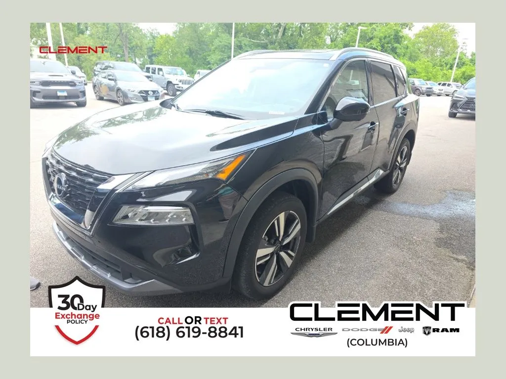 Black 2023 Nissan Rogue SL for sale in Columbia, IL