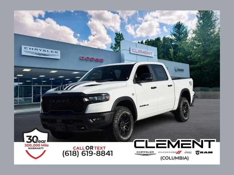 White 2026 Ram 1500 Rebel for sale in Columbia, IL
