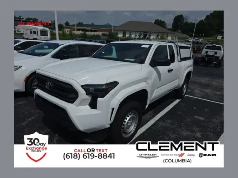White 2024 Toyota Tacoma SR for sale in Columbia, IL