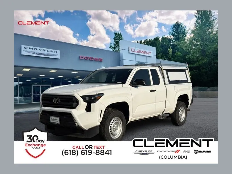 White 2024 Toyota Tacoma SR for sale in Columbia, IL