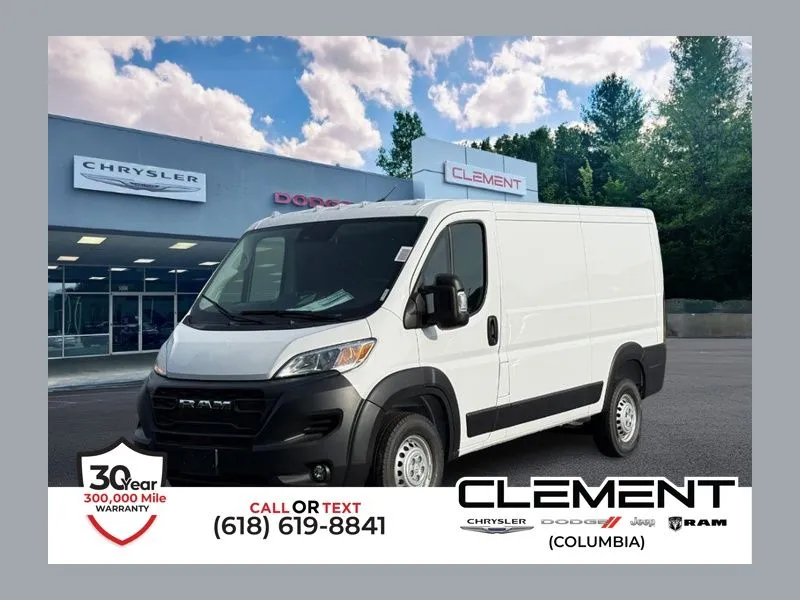 White 2026 Ram ProMaster 1500 Low Roof for sale in Columbia, IL