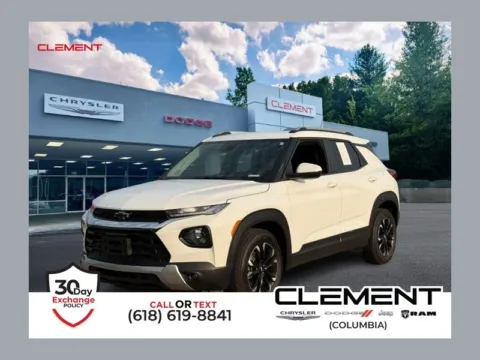 White 2021 Chevrolet TrailBlazer LT for sale in Columbia, IL