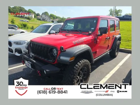 Red 2024 Jeep Wrangler Sport for sale in Columbia, IL