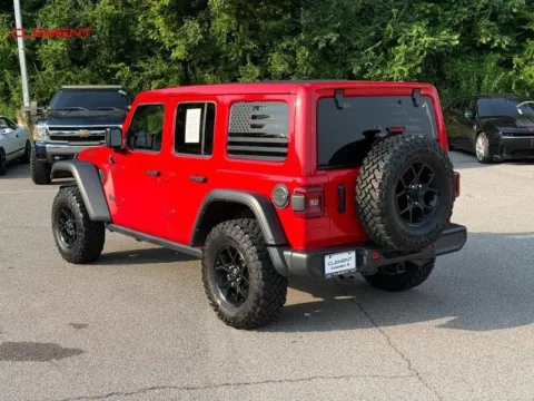 Another view of 2024 Jeep Wrangler Willys for sale in Columbia, IL at Clement Chrysler Dodge Jeep Ram Columbia