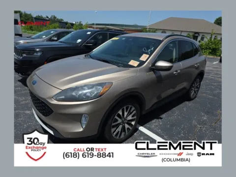 Gold 2020 Ford Escape Titanium for sale in Columbia, IL