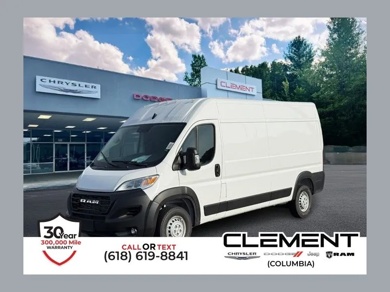 White 2026 Ram ProMaster 2500 High Roof for sale in Columbia, IL