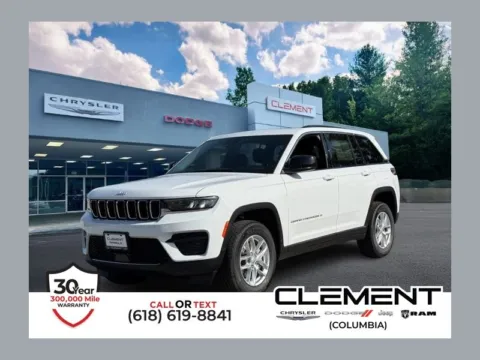 White 2026 Jeep Grand Cherokee Laredo X for sale in Columbia, IL