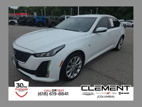 White 2023 Cadillac CT5 Luxury for sale in Columbia, IL