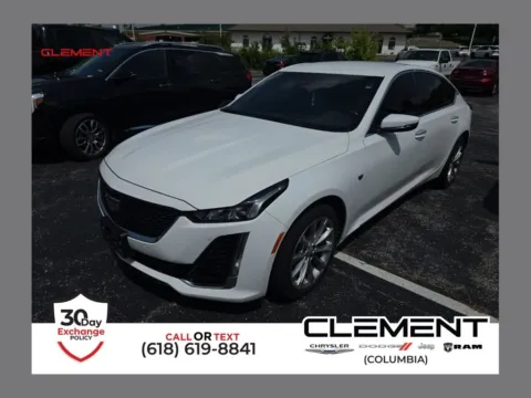 White 2023 Cadillac CT5 Luxury for sale in Columbia, IL