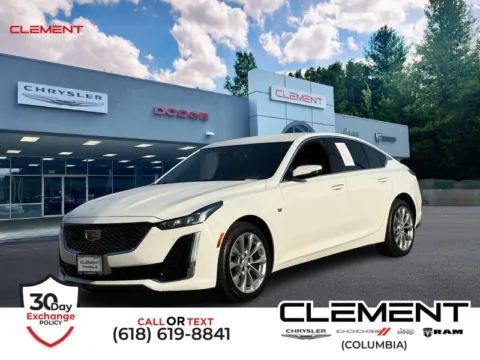 White 2023 Cadillac CT5 Luxury for sale in Columbia, IL