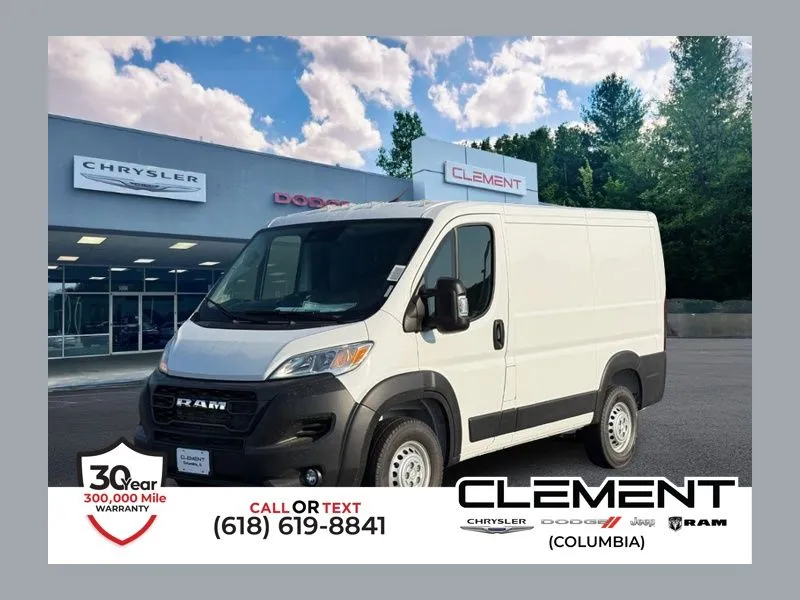 White 2026 Ram ProMaster 1500 Low Roof for sale in Columbia, IL
