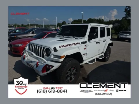 White 2022 Jeep Wrangler Unlimited Rubicon for sale in Columbia, IL