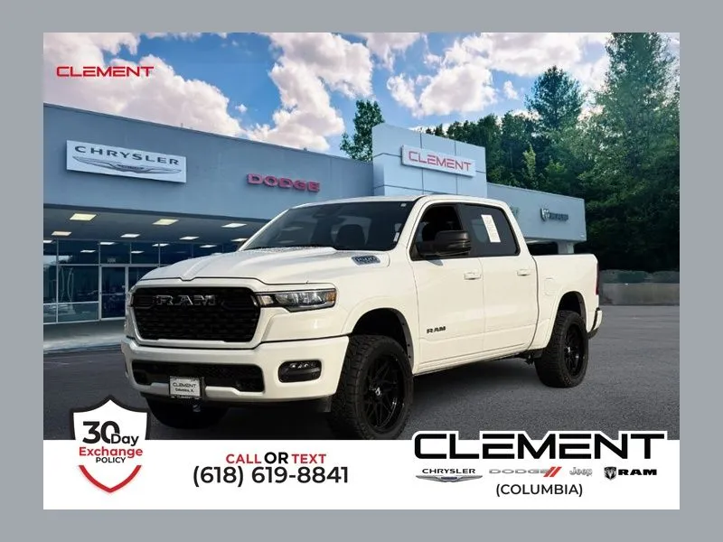White 2025 Ram 1500 Big Horn/Lone Star for sale in Columbia, IL