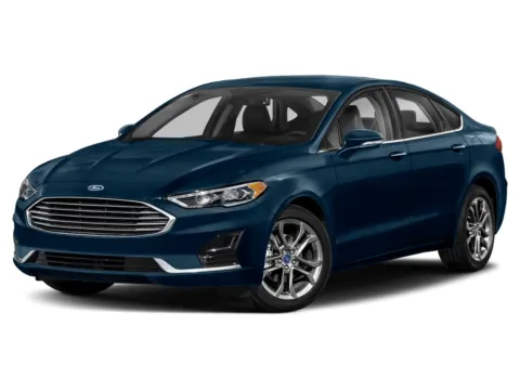 Red 2020 Ford Fusion SEL for sale in Columbia, IL