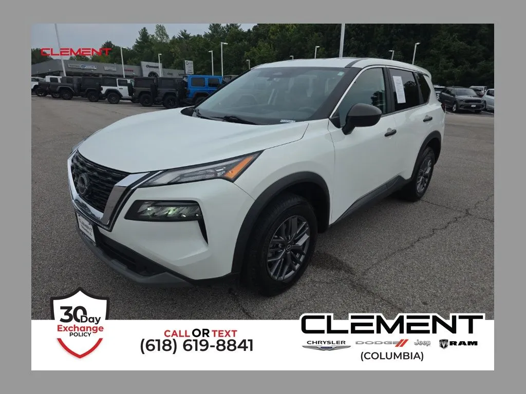 White 2023 Nissan Rogue S for sale in Columbia, IL