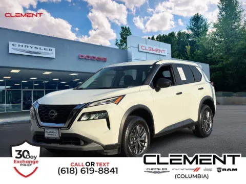 White 2023 Nissan Rogue S for sale in Columbia, IL